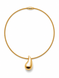 SORVE Minimalist Teardrop Pendant Necklace