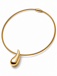 SORVE Minimalist Teardrop Pendant Necklace