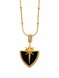 SORVE North Star Shield Pendant Necklace