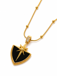 SORVE North Star Shield Pendant Necklace