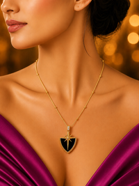 SORVE North Star Shield Pendant Necklace