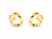 SORVE Gold Triangle Hoop Earrings | Modern Luxury Jewelry