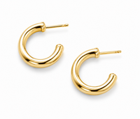 SORVE Gold Chunky Hoop Earrings | Minimal Luxury Jewelry
