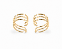SORVE Gold Layered Hoop Earrings | Modern Luxury Jewelry