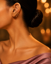 SORVE Gold Layered Hoop Earrings | Modern Luxury Jewelry