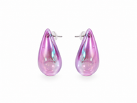 SORVE Aurora Teardrop Earrings | Glossy Statement Jewelry