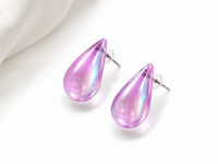 SORVE Aurora Teardrop Earrings | Glossy Statement Jewelry