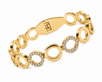 SORVE Elegant Gold Circle Bracelet – Premium Crystal Design