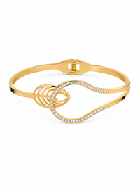 SORVE Crystal Wave Gold Bracelet