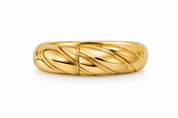 SORVE Chunky Layered Gold Cuff Bracelet for Women